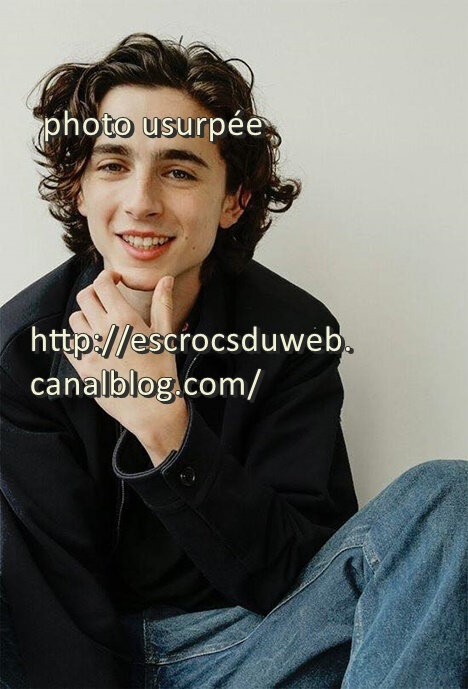 Timothée Chalamet- acteur, usurpé
