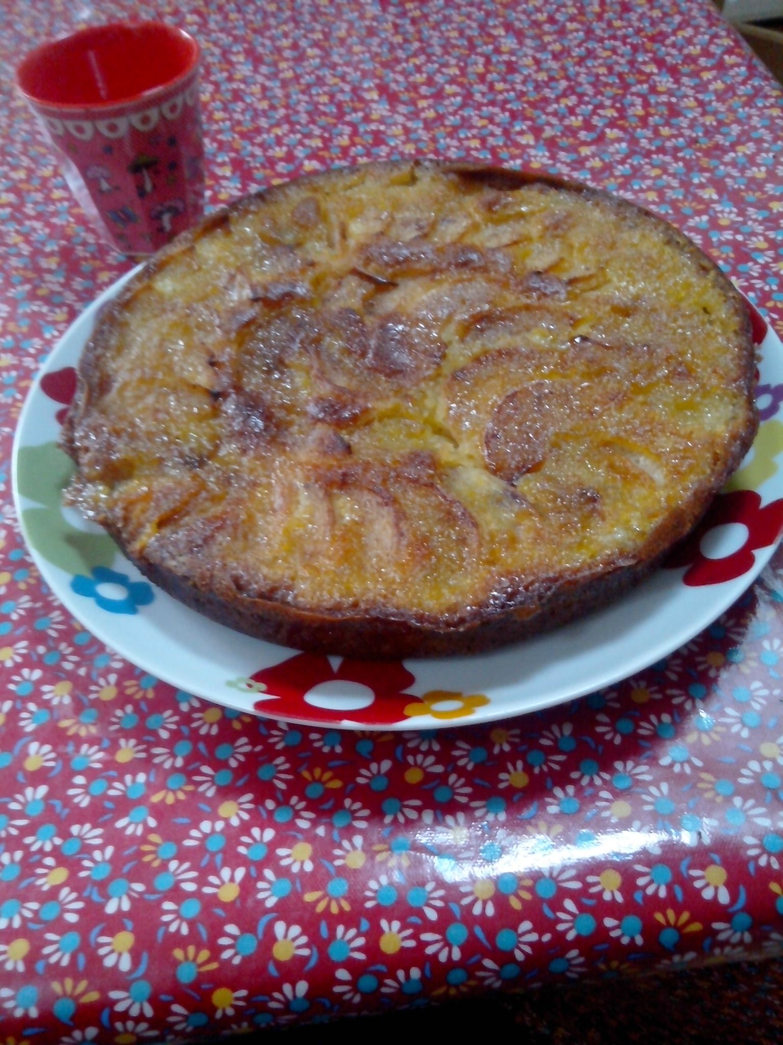 Gateau Aux Pommes Ou Poires Comme Vous Preferez 5 4 3 2 1 La Vie En Tisanie