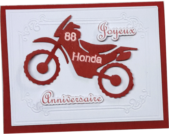 Deux Cartes D Anniversaire Scrap Modele