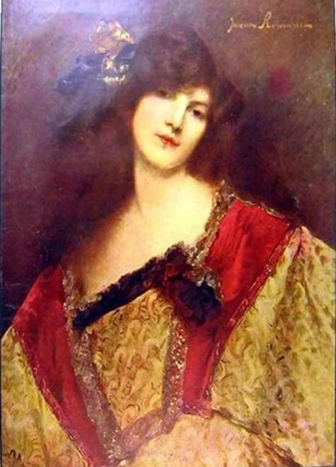 Autoportrait de Juana ROMANI Tableau