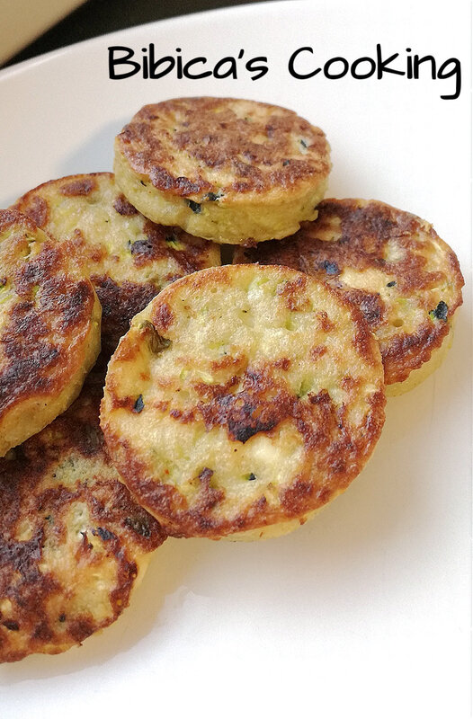 Galettes de courgettes {i-Cook’in}