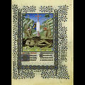 Limbough Brothers (Netherlandish, active 1400-1416), A Cemetery, 1405-1408/1409