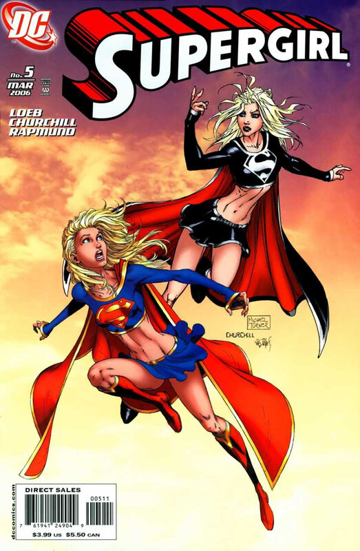 supergirl 2005 05 churchill turner cover