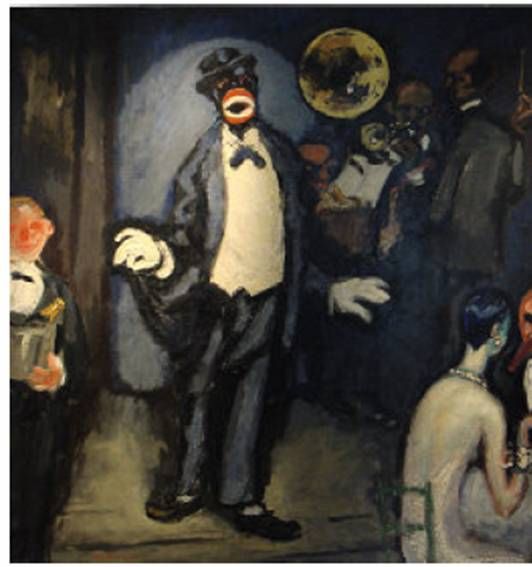 Le_nightclub__le_chanteur_Johnny_Hudgins_1920_de_Kees_van_Dongen
