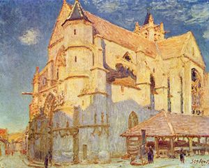 Sisley_Leglise_de_Moret_Plein_soleil_1893_huile_sur_toile_Musee_des_Beaux_Arts_Rouen