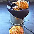 Muffins au tofu soyeux orange clémentine