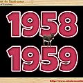 .CLASSE en : 1958 / 59