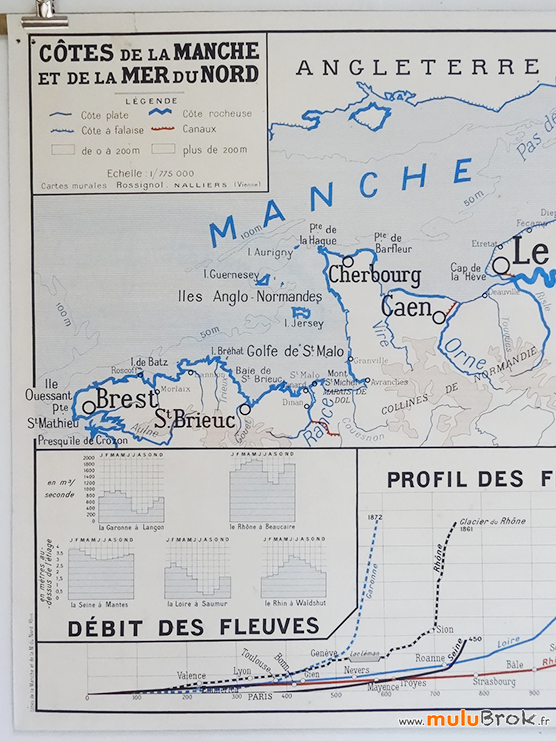 AFFICHE-MANCHE-MER-DU-NORD-Rossignol-2muluBrok-Brocante-Vintage
