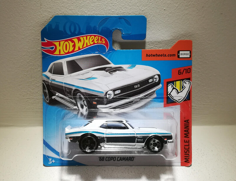 Chevrolet Camaro Copo de 1968 (Hotwheels)