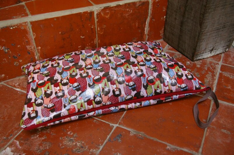 Un sac couches pour les couches lavables les poissons bricoleurs