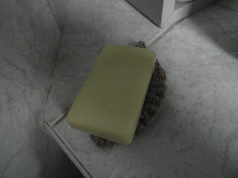Envoi E porte savon en action