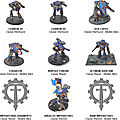 Warhammer 40k - inventaire de la legio vi