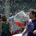 Batalla de Agua en Madrid