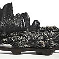 A large 'lingbi' scholar's rock, qing dynasty