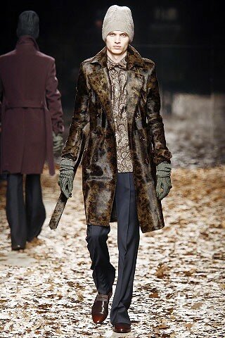 Milan Hiver 2008 Hommes Burberry Prorsum Alain.R.Truong