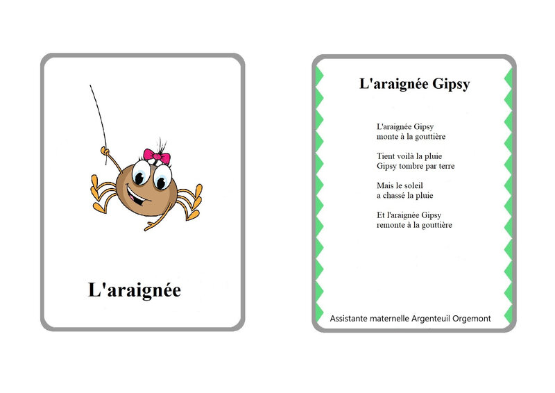 Fiches comptines (7) - Assistante maternelle au quotidien (celinefassmat)