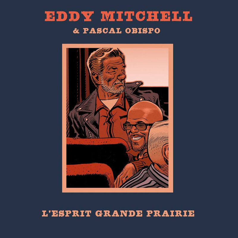 Pascal Obispo et Eddy Mitchell chantent en duo "L'esprit Grande Prairie"