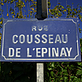 Mauléon (79), rue Cousseau de L'Epinay