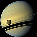 Saturne, la planète cerclée.