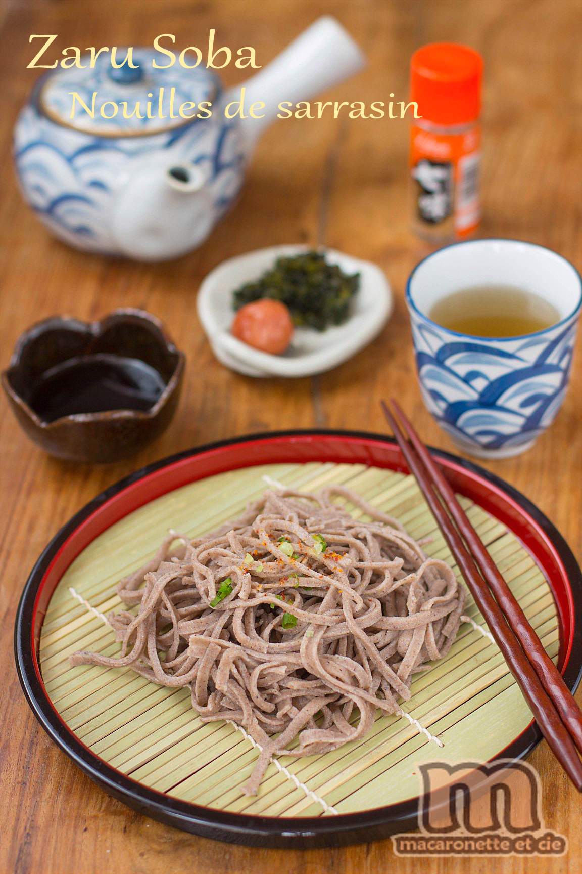 Les Zaru Soba : La recette des nouilles froides japonaise