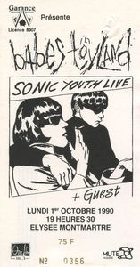 1990_10_Sonic_Youth_Elys_e_Montmartre_Billet