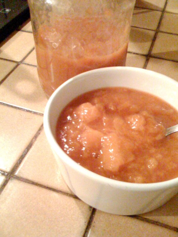 Compote pêche abricot C'est simple comme bon