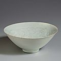 A qingbai carved bowl, northern song dynasty, 11th-12th century