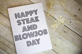 Résultat de recherche d'images pour "steak and pipe day"