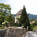 Patrimoine Tour ronde - ancien rempart - Salins-les-Bains Jura - Vestige historique