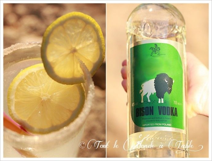 Cocktail vodka seven up citron Tout le monde à table