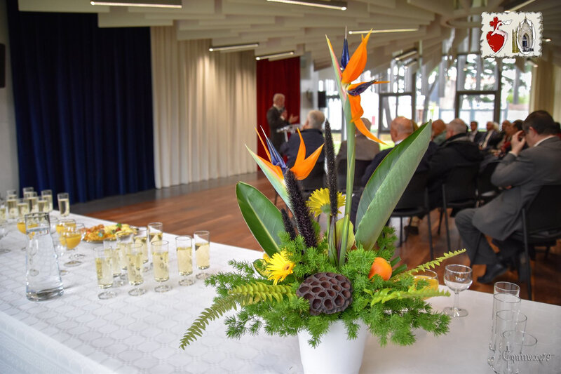 50 ans Chapelle Mont des Alouettes - Vin d'honneur à la mairie des Herbiers 