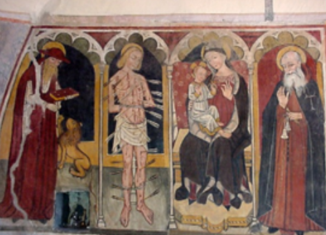 11868 SAN MICHELE MONDOVI capella san sebaastiano e bernardo