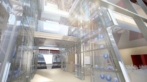 Projet de relifting du premier étage de la Tour Eiffel