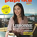 Paprika magazine, le nouveau magazine de voyage culinaire ! {résultat du concours inside}