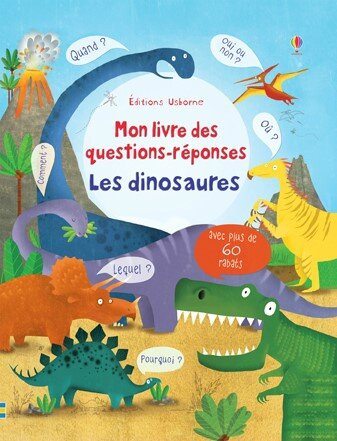 USBORNE : Mon Livre Des Questions-réponses - Les Dinosaures - HISTOIRE ...