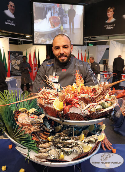 Salon_Agecotel_Concours_d_ecaillage_Tarik_Sousi