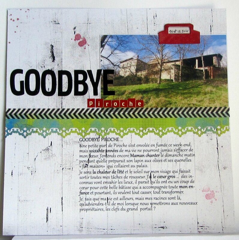 Goodbye Piroche