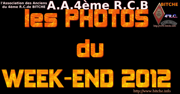 les PHOTOS du WEEK-END 2012 001