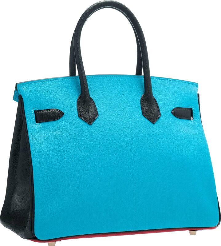 Hermès Limited Edition 30cm Black Calfbox So Black Birkin Bag, -  Alain.R.Truong