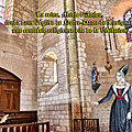 La reine, marie d'anjou, fonda dans l'église de notre-dame de lusignan une confrérie religieuse dite de la visitation 