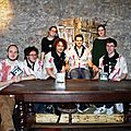 Les membres de Magoyond accompagnés de Eith et Sushi
