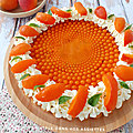 Tarte financière abricots basilic