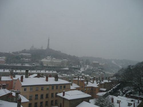 Lyon sous la neige, 30/11/2010