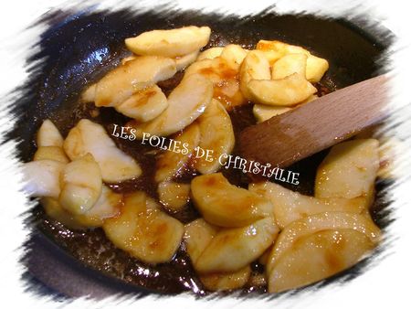 Tarte feuilletée pommes noix 4