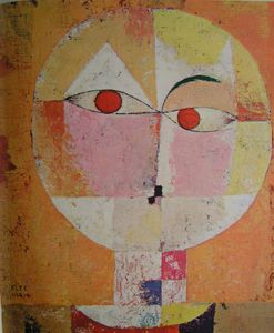 reproduction oeuvre de Klee Senecio 1922