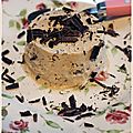 Ricotta glacée au café, façon stracciatella (avec ou sans sorbetière)
