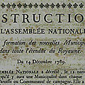 Le 28 avril 1791 à mamers : l’impôt mobilier et remplacement du maire et du procureur de la commune.