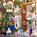 La boutique de fleurs de la rue arachovis 