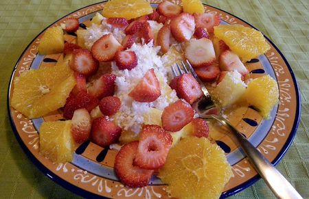 fraise-ananas-orange-coco