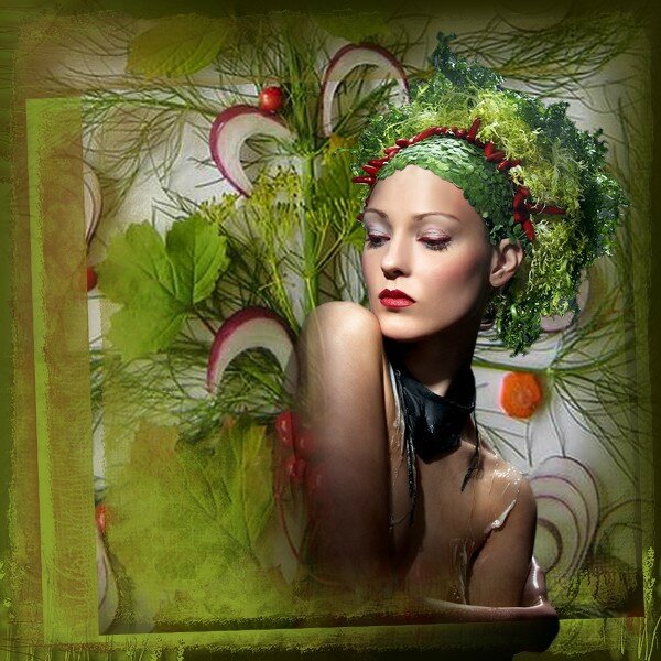 En salade